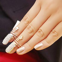 anillo de uña
