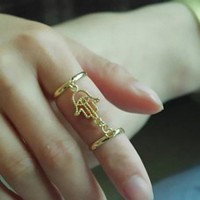 anillo de manita