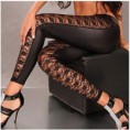 leggings encaje