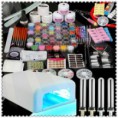 Kit uñas de gel +Lampara,36 herramientas